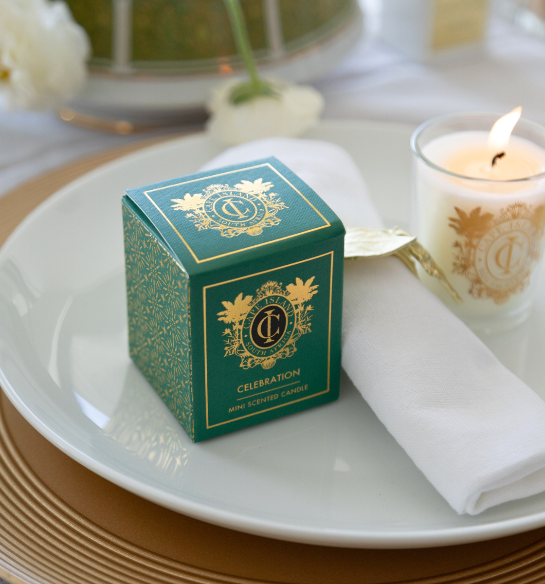 Celebration Mini Scented Candle 100ml - Emerald Edition
