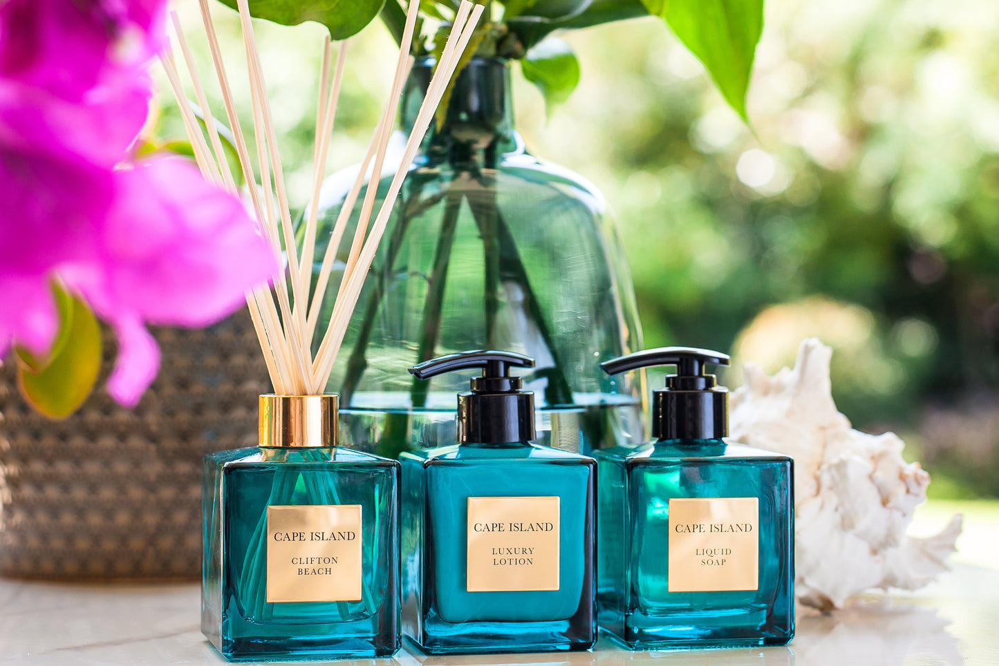 Clifton Beach Complete Luxury Set - Soap, Lotion & Diffuser | Classic 200mL