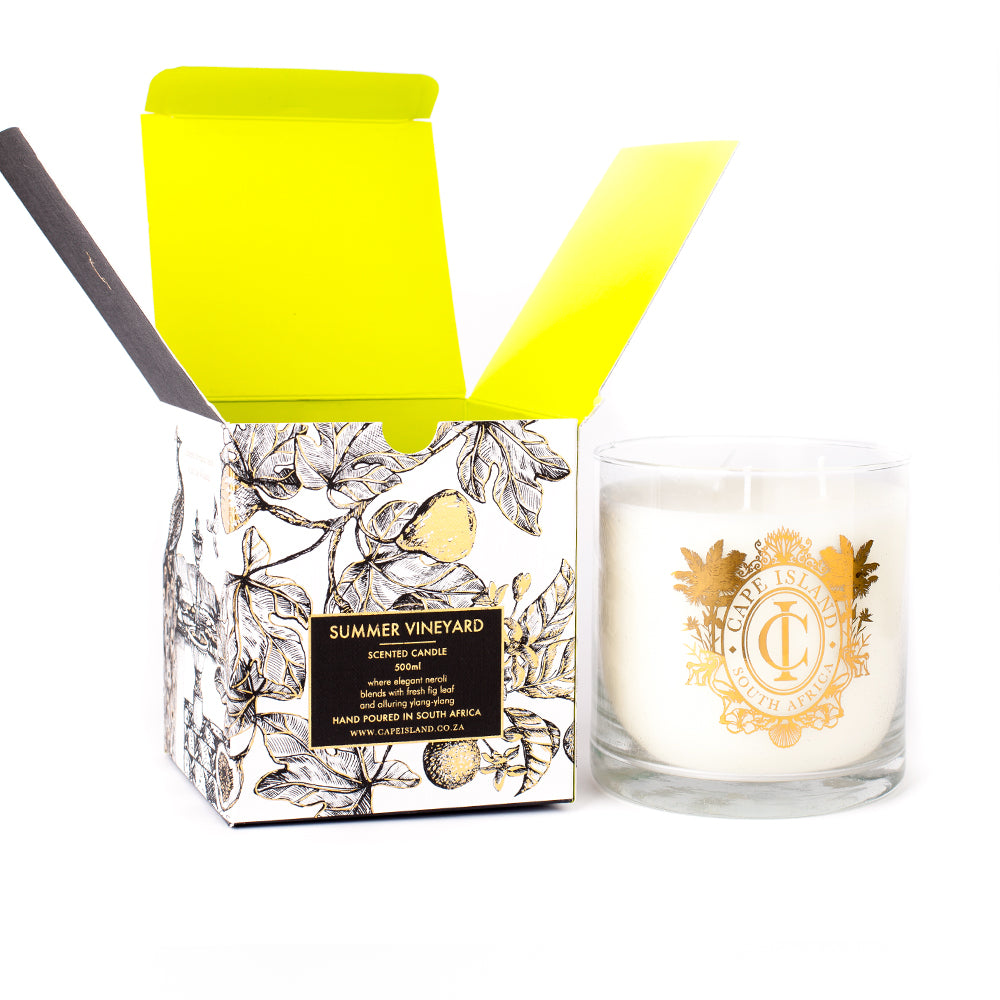 Summer Vineyard Grand Scented Candle 500ml
