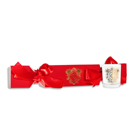 Celebration Cracker Gift With Mini Candle - Ruby Edition