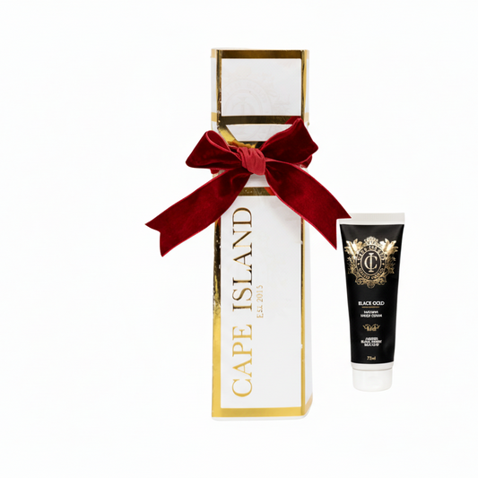 Signature Cracker Gift with Luxury Hand Cream | Black Gold