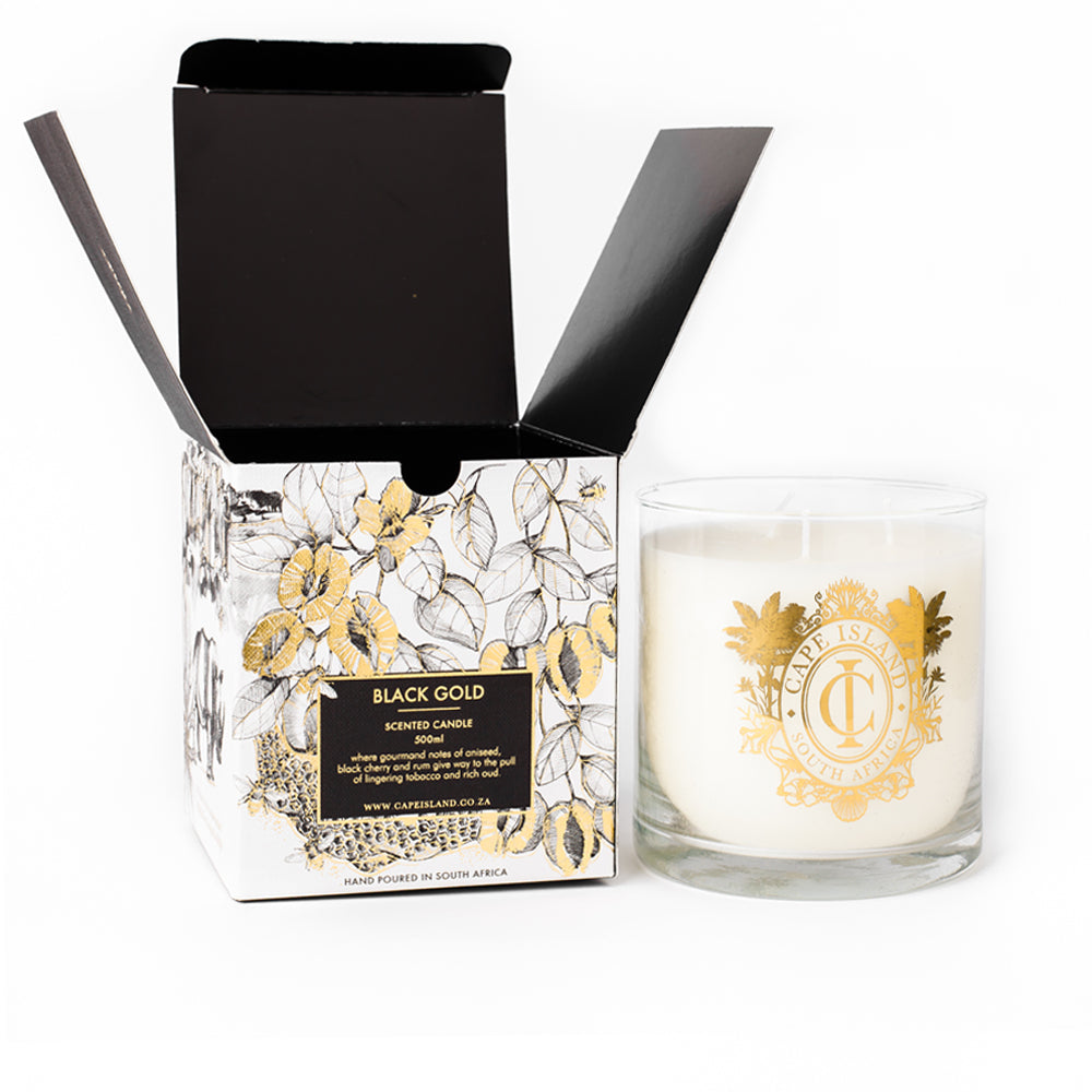 Black Gold Grand Scented Candle 500ml