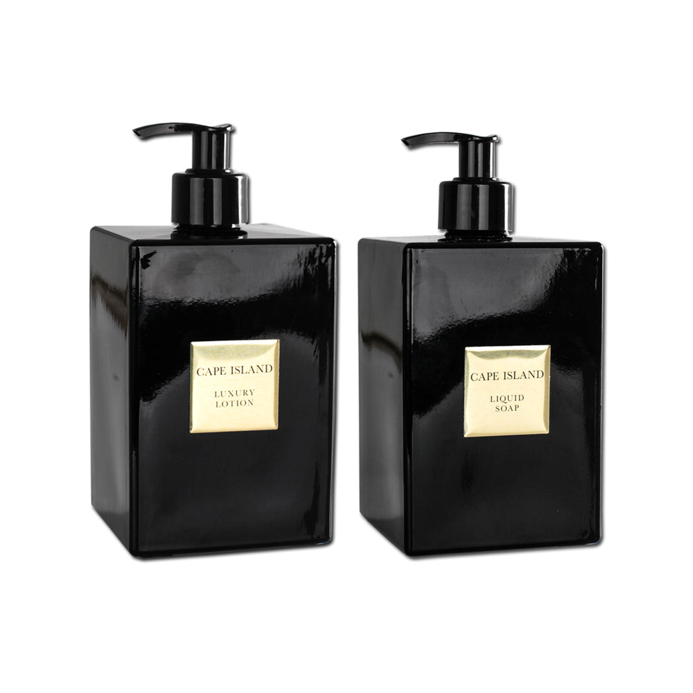 Black Gold Luxury Liquid Soap & Lotion Gift Set | Grand 500ml