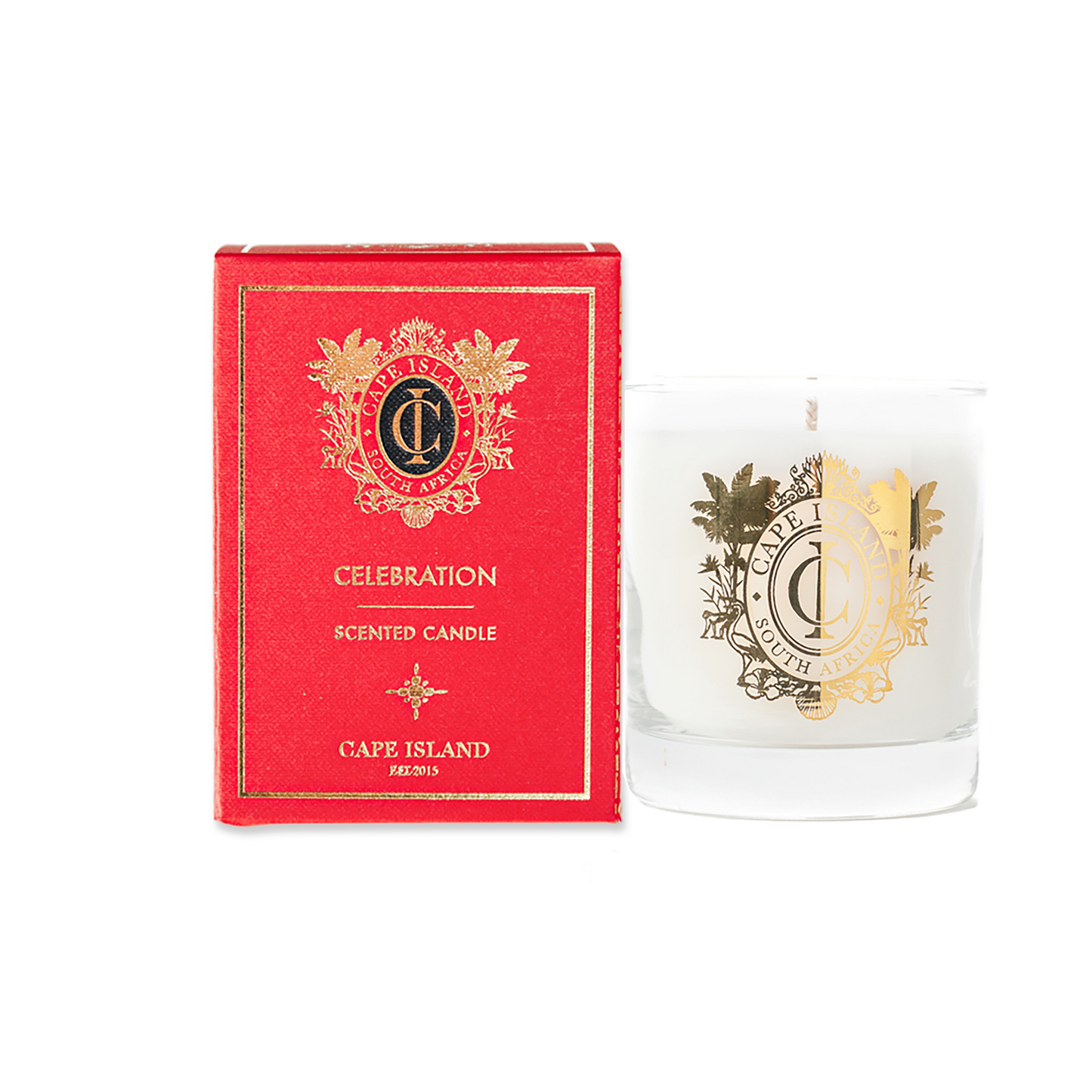 Celebration Classic Scented Candle 250ml In Ruby-Red