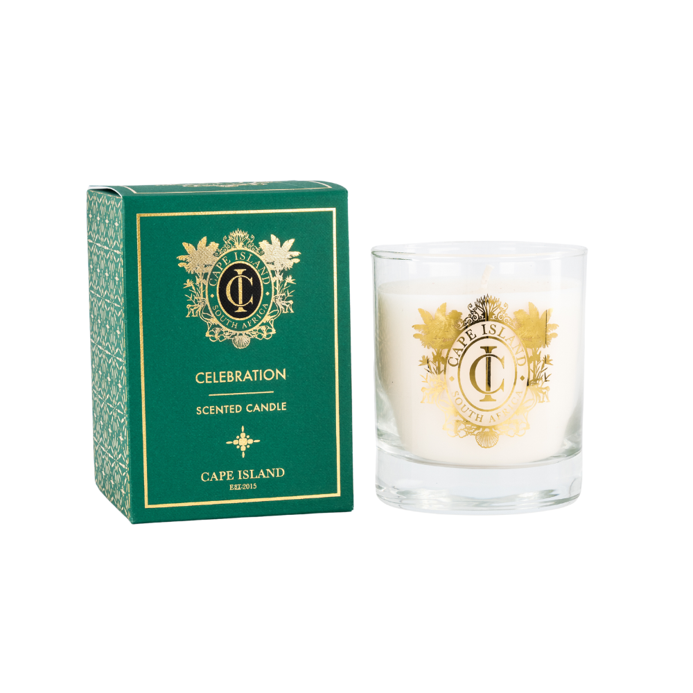 Celebration Classic Scented Candle 250ml In Garland-Green