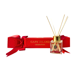 Celebration Christmas Cracker Gift With Mini Diffuser In Ruby-Red