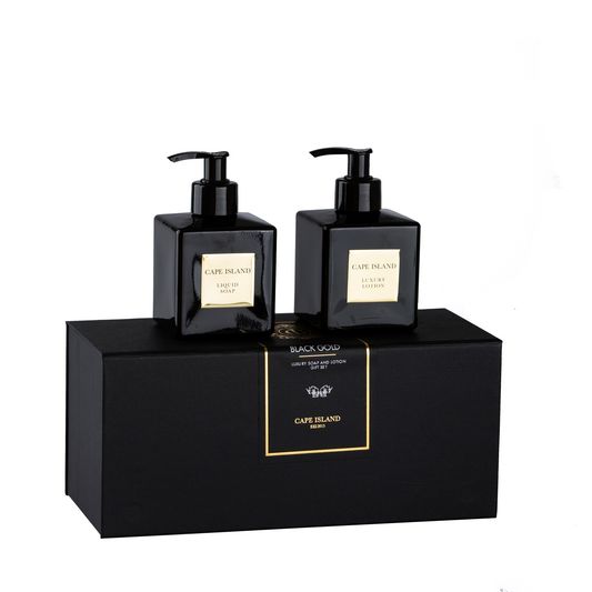 Black Gold Luxury Soap & Lotion Gift Set | Classic 200ml