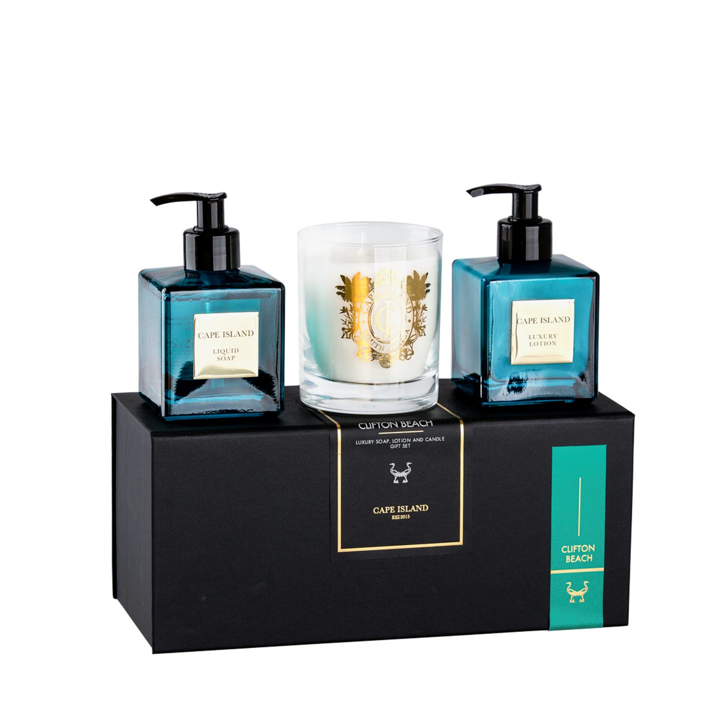 Clifton Beach Complete Luxury Set - Soap, Lotion & Candle | Classic 200ml